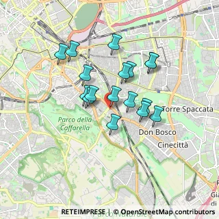 Mappa Via Vallerotonda, 00100 Roma RM, Italia (1.49706)