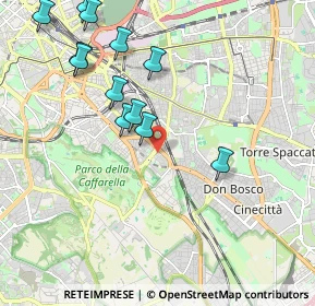 Mappa Via Vallerotonda, 00100 Roma RM, Italia (2.34333)