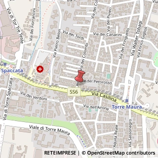 Mappa Via dei Colombi,  10, 00169 Roma, Roma (Lazio)