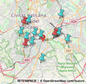 Mappa 00154 Roma RM, Italia (3.405)