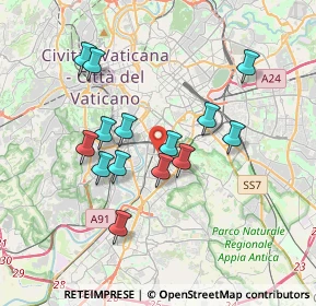 Mappa 00154 Roma RM, Italia (3.40714)