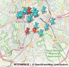 Mappa 00154 Roma RM, Italia (3.76706)