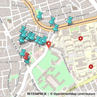 Mappa Via Maria Lorenza Longo, 00151 Roma RM, Italia (0.2725)