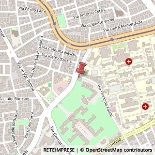 Mappa Via Bernardino Ramazzini, 93, 00151 Roma, Roma (Lazio)