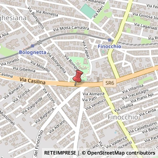 Mappa Via Casilina, 00132 Roma, Roma (Lazio)