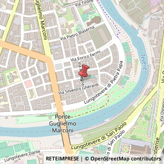 Mappa Via Sebastiano Venier, 55, 00146 Roma, Roma (Lazio)