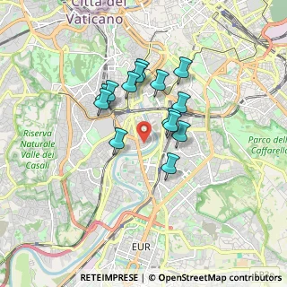 Mappa Via Silvestro Gherardi, 00146 Roma RM, Italia (1.42286)