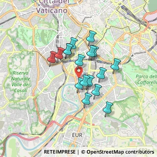 Mappa Via Silvestro Gherardi, 00146 Roma RM, Italia (1.42471)