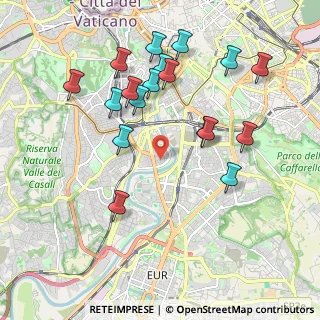 Mappa Via Silvestro Gherardi, 00146 Roma RM, Italia (2.16389)