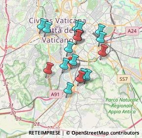 Mappa Via Avicenna, 00146 Roma RM, Italia (3.02706)