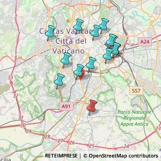 Mappa Via Lo Surdo Antonino, 00146 Roma RM, Italia (3.85643)