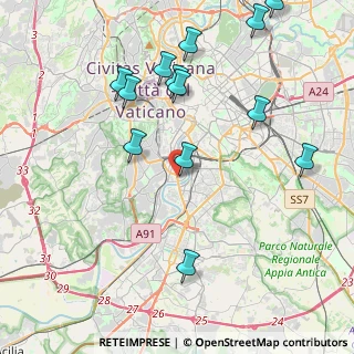 Mappa Via Lo Surdo Antonino, 00146 Roma RM, Italia (4.94923)
