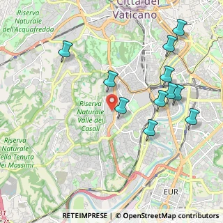 Mappa Via Pier Vettori, 00151 Roma RM, Italia (2.28818)