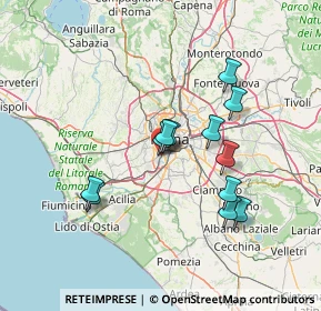 Mappa Via Leonardo Greppi, 00149 Roma RM, Italia (12.9225)
