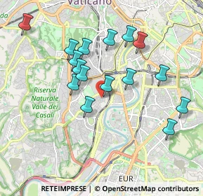 Mappa Via Adolfo Prasso, 00149 Roma RM, Italia (1.89875)