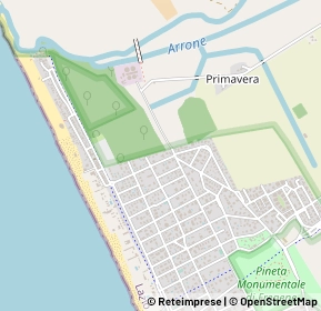 Mappa Via Jesolo, 00054 Fiumicino RM, Italia (0.55652)
