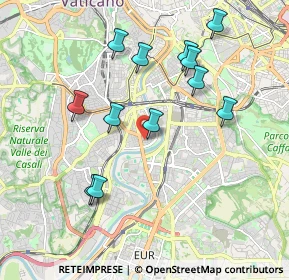Mappa Via Pietro Mengoli, 00146 Roma RM, Italia (2.01583)