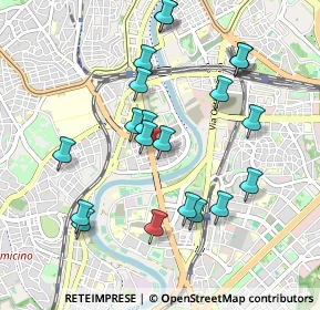 Mappa Via Pietro Mengoli, 00146 Roma RM, Italia (1.033)
