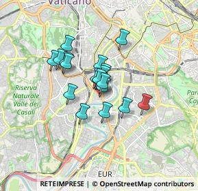 Mappa Via Gerolamo Cardano, 00146 Roma RM, Italia (1.15474)