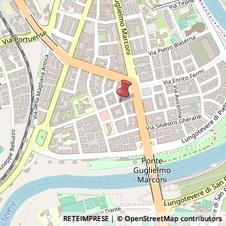 Mappa Via Gerolamo Cardano,  23, 00146 Roma, Roma (Lazio)