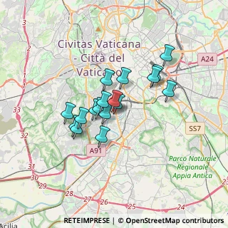 Mappa Via Damiano Macaluso, 00146 Roma RM, Italia (2.63412)