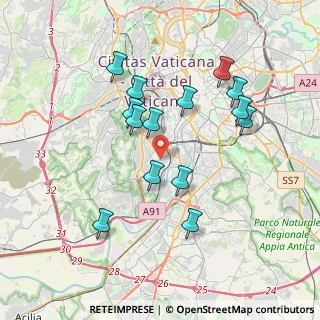 Mappa Via Francesco Saverio Solari, 00149 Roma RM, Italia (3.715)