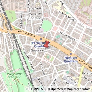 Mappa Via Marco Decumio, 14, 00174 Roma, Roma (Lazio)