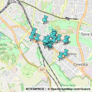 Mappa Via Tuscolana, 00178 Roma RM, Italia (0.531)