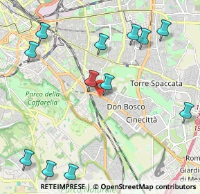 Mappa Via Tuscolana, 00178 Roma RM, Italia (2.77417)