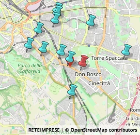 Mappa Via Tuscolana, 00178 Roma RM, Italia (2.07583)
