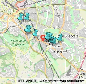 Mappa Via Tuscolana, 00178 Roma RM, Italia (1.28)