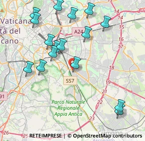 Mappa Via Tuscolana, 00178 Roma RM, Italia (4.7475)