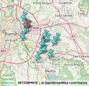 Mappa 00133 Roma RM, Italia (6.005)