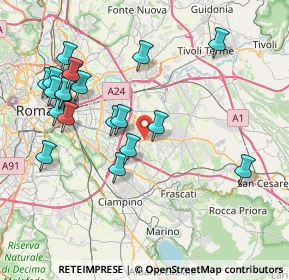 Mappa 00133 Roma RM, Italia (9.02)