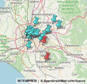 Mappa 00133 Roma RM, Italia (10.0045)