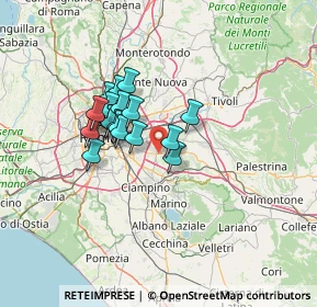 Mappa 00133 Roma RM, Italia (10.726)