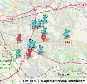 Mappa 00133 Roma RM, Italia (3.48455)