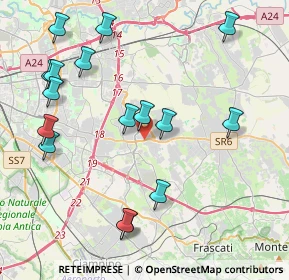 Mappa 00133 Roma RM, Italia (4.92125)