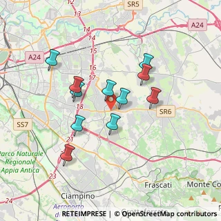 Mappa 00133 Roma RM, Italia (3.28545)