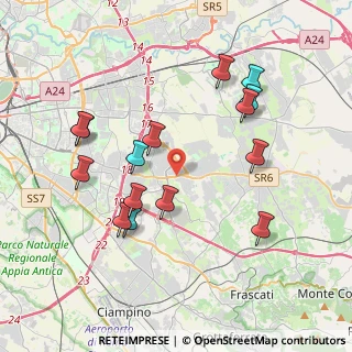Mappa 00133 Roma RM, Italia (4.21333)