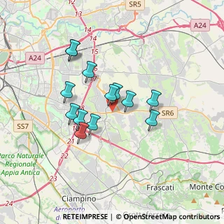 Mappa 00133 Roma RM, Italia (3.07692)