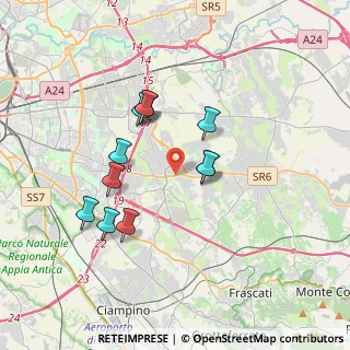 Mappa 00133 Roma RM, Italia (3.35091)