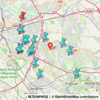 Mappa 00133 Roma RM, Italia (4.90118)