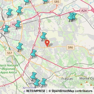 Mappa 00133 Roma RM, Italia (7.02214)