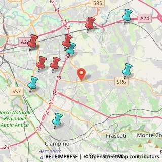 Mappa 00133 Roma RM, Italia (5.31909)