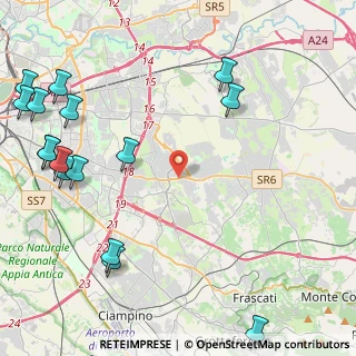 Mappa 00133 Roma RM, Italia (6.53063)