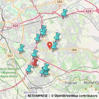 Mappa 00133 Roma RM, Italia (3.96385)