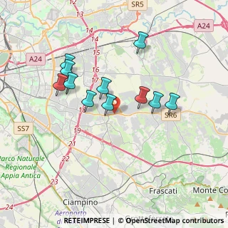 Mappa 00133 Roma RM, Italia (3.42455)