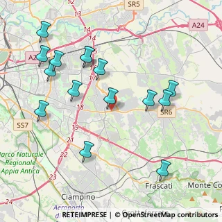Mappa 00133 Roma RM, Italia (4.71467)