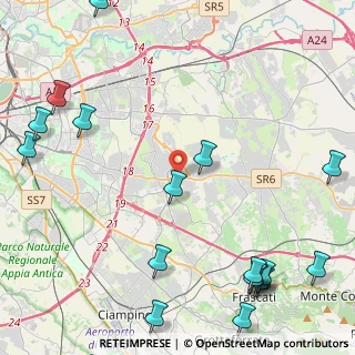 Mappa 00133 Roma RM, Italia (6.79056)